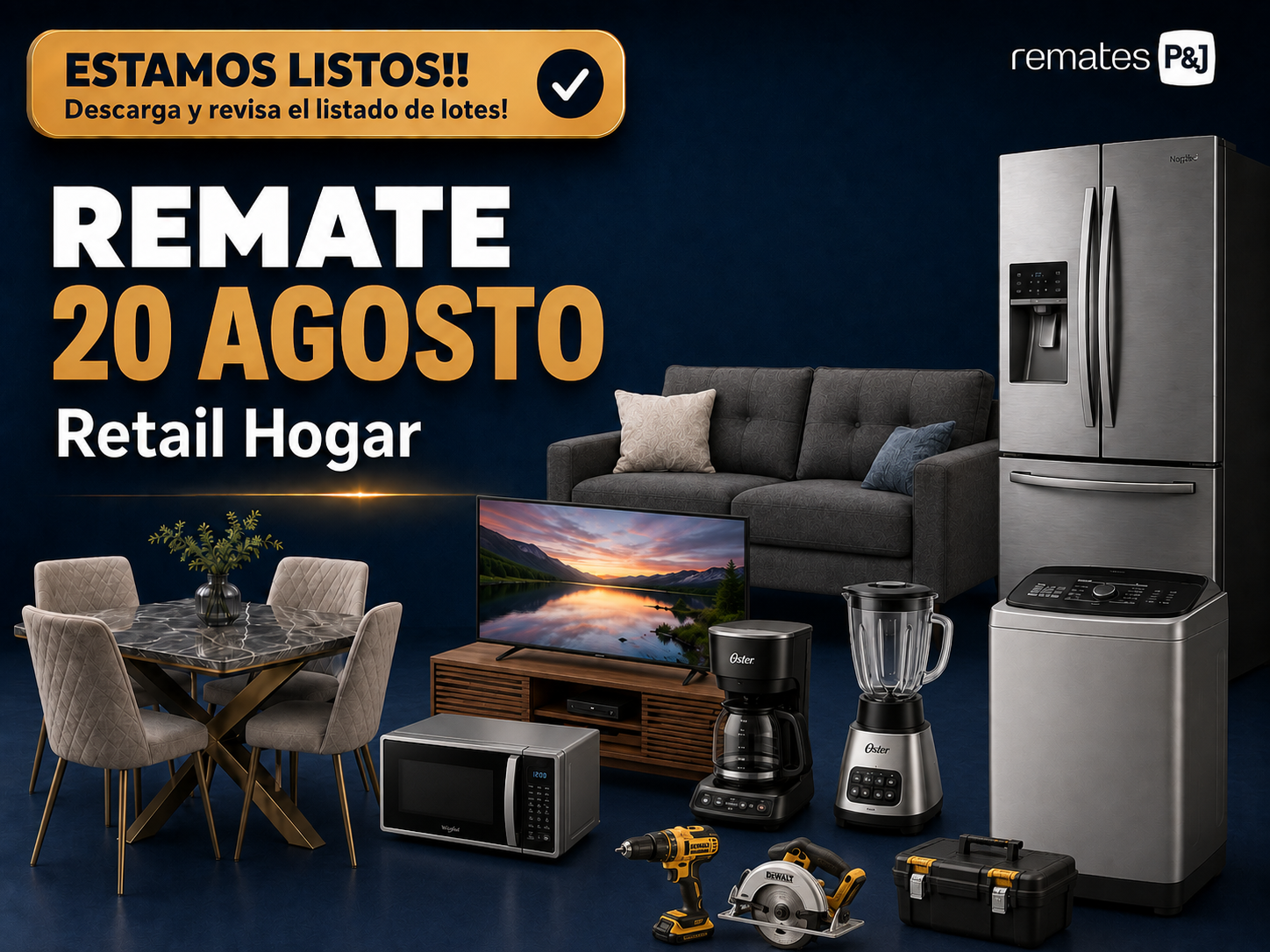 productos y lotes para remates online