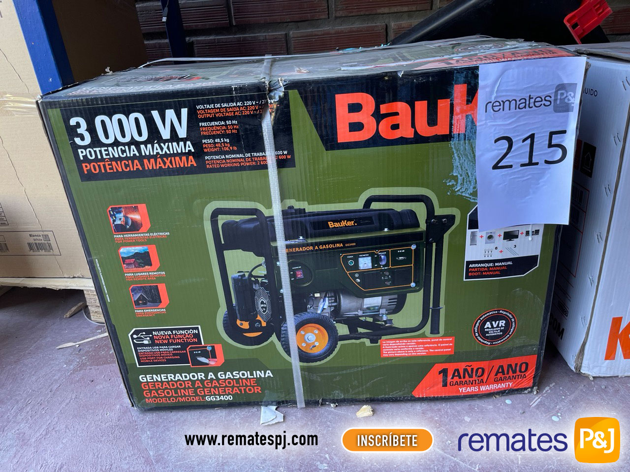 lotes de un remate online