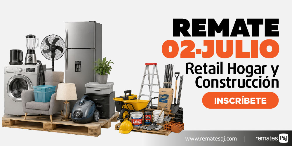 Remates PJ - Remates Online en Chile productos y lotes para remates online
