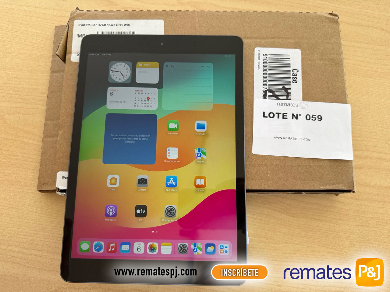 lotes de un remate online