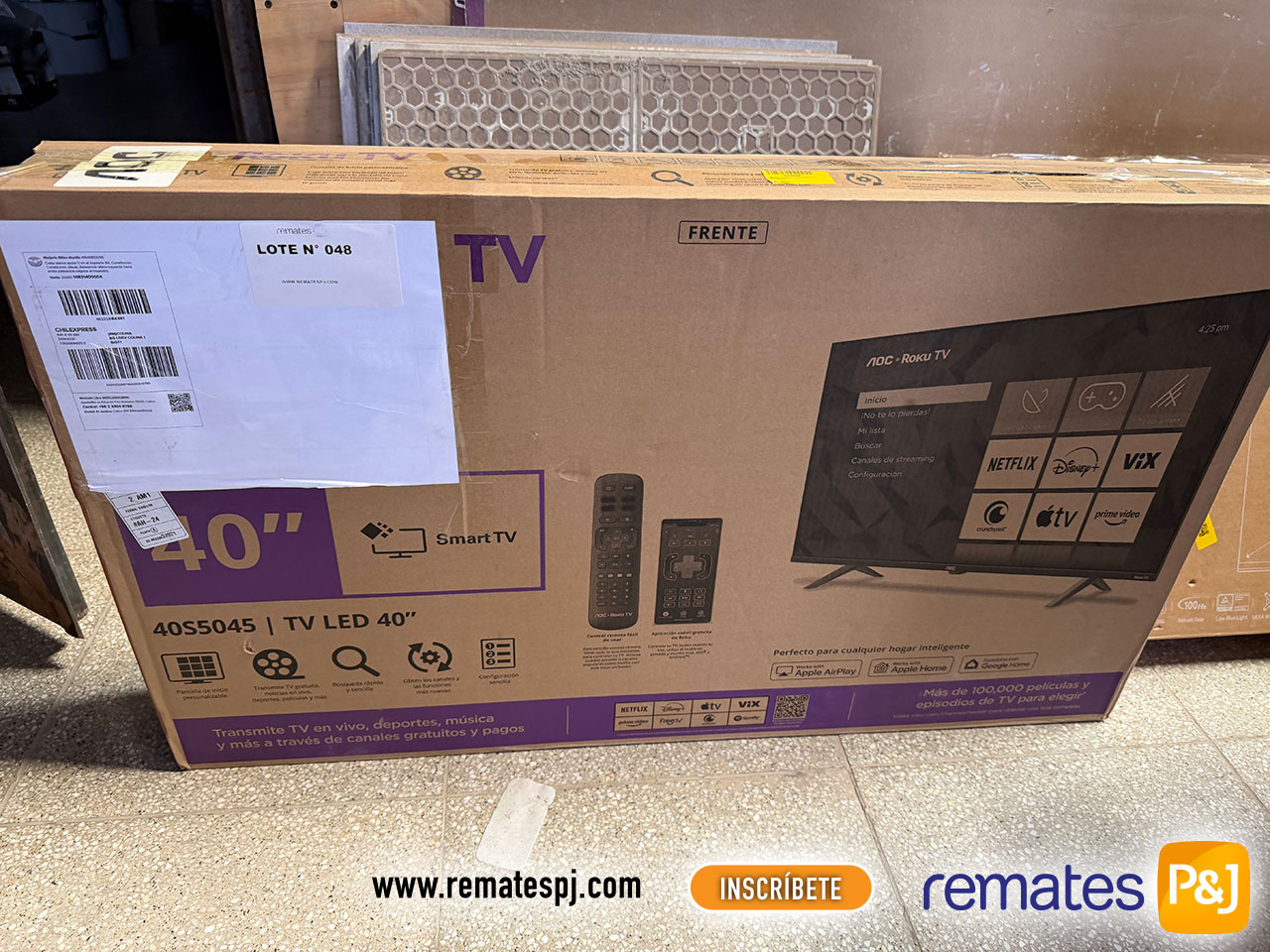 lotes de un remate online