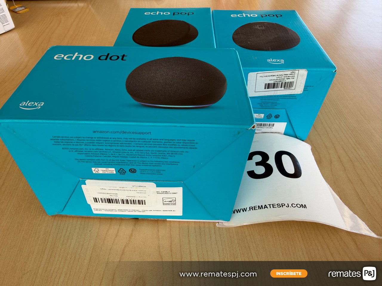 lotes de un remate online