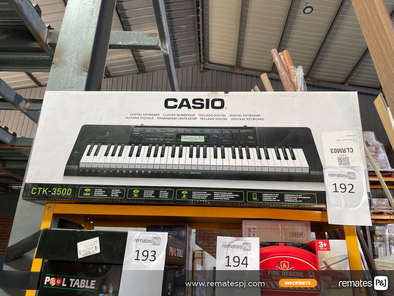 lotes de un remate online