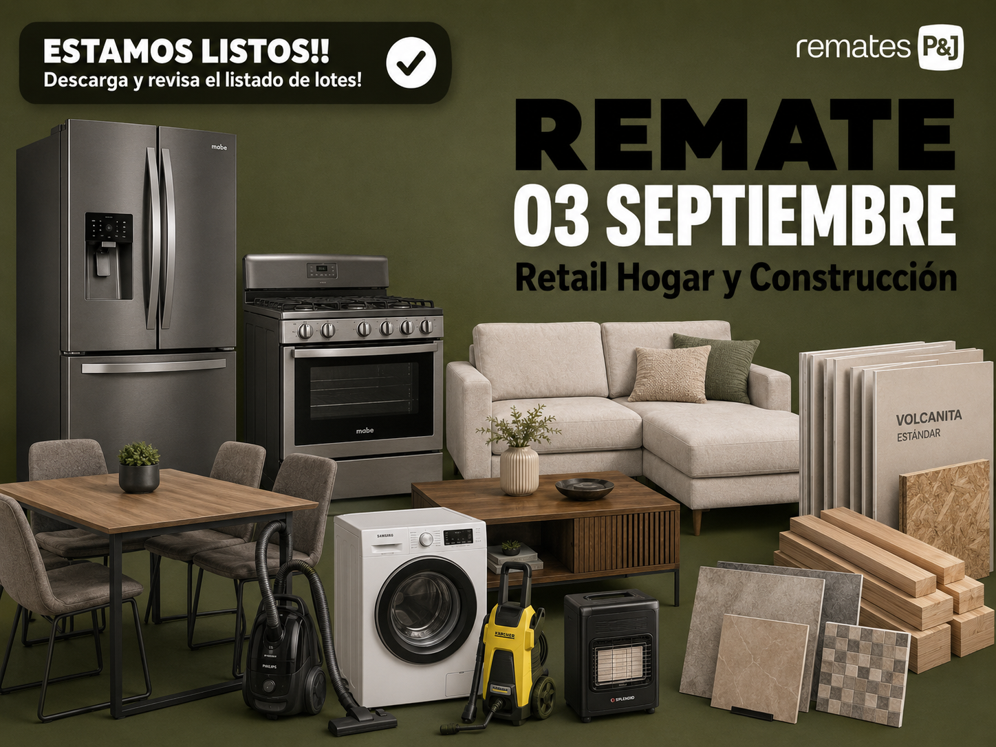 productos y lotes para remates online