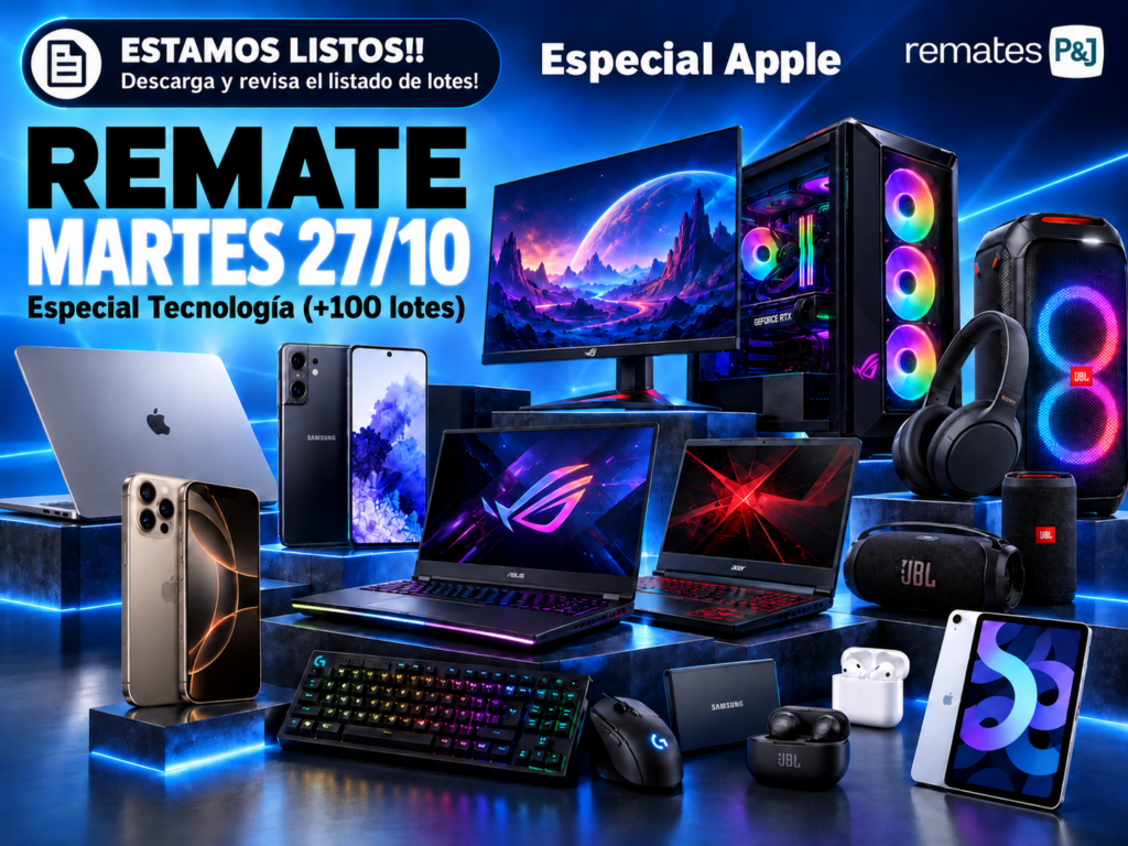 Remate Online Especial Apple